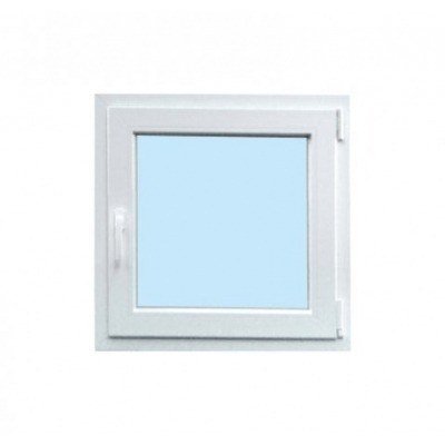 VENTANA PVC BLANCA OSCILOBATIENTE 80 X 80 CM