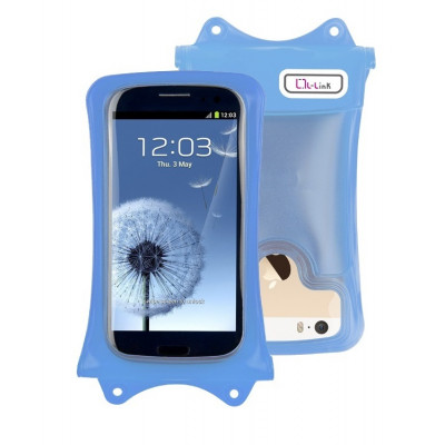 LL-AM-107 funda para teléfono móvil 12,2 cm (4.8) Funda de protección Azul, Transparente