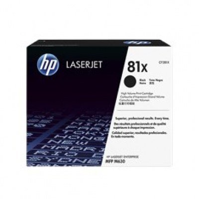 Toner hp cf281x negro nº 81x 25000pag