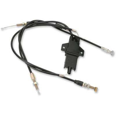 Cable de acelerador de vinilo negro PARTS UNLIMITED 05-13933