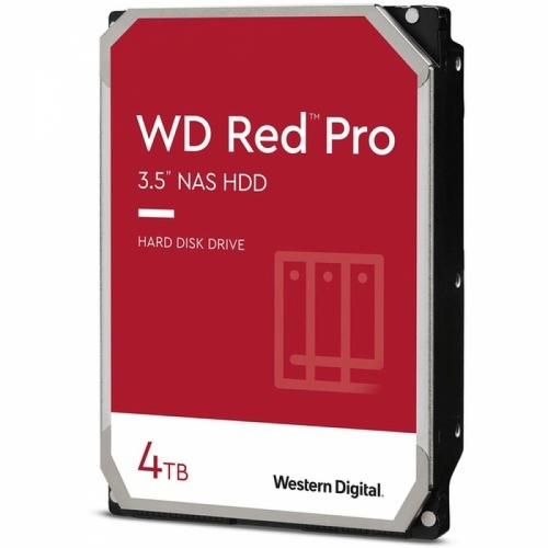 Disco duro interno hdd wd western digital nas red pro wd4003ffbx 4tb 3.5pulgadas sata3 7200rpm 256mb