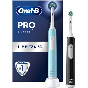 DENTAL ORALB PRO1 DUO TURQUESA + negro