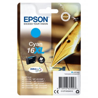 Epson T1632 Cyan Cartucho de Tinta Original - C13T16324012