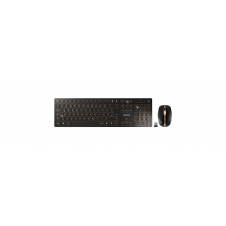 CHERRY DW 9100 SLIM teclado Ratón incluido Universal RF Wireless + Bluetooth QWERTZ Alemán Negro