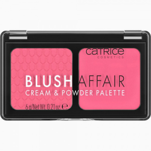 BLUSH AFFAIR paleta de coloretes en polvo y crema #020-Pleasing Pink 6 gr