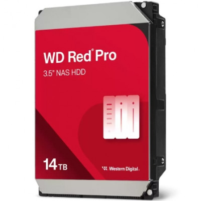 Disco Duro Western Digital WD Red Pro NAS 14TB/ 3.5/ SATA III/ 512MB