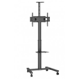 Carro TV con ruedas Vogel's ESSENTIAL T1031, 32-65 pulgadas, hasta 50 kg, VESA 600 x 400 mm, altura ajustable, negro