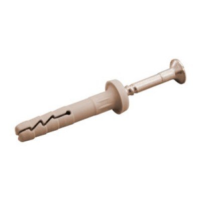 Taco y tornillo para Canaleta 48.005 de 6mm