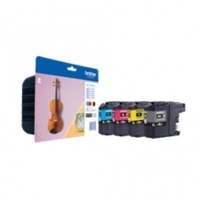 Pack cartuchos tinta brother lc127xlvalbp negro cian magenta amarillo - dcp j4110dw - mfc j4410dw - j4510dw - j4710dw