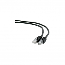 LATIGUILLO GEMBIRD CAT 6 UTP 0.5METROS NEGRO PP6U-0.5M/BK