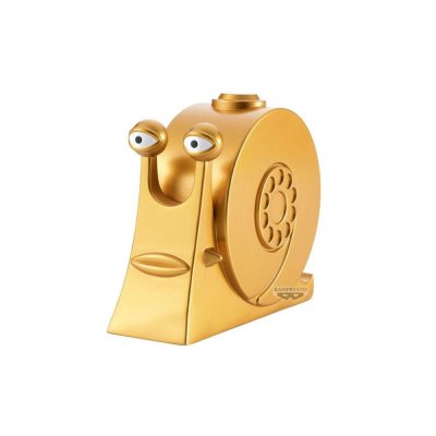 Figura banpresto one piece sofvimates golden den den mushi 9cm