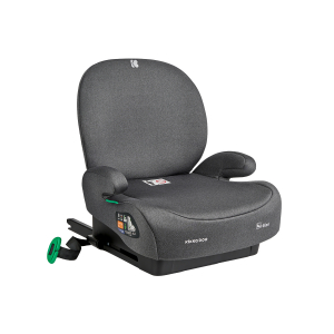 Silla de coche 125-150 cm i-Boost i-SIZE Kikkaboo Gris Oscuro