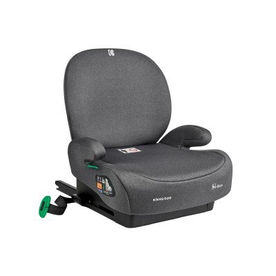 Silla de coche 125-150 cm i-Boost i-SIZE Kikkaboo Gris Oscuro