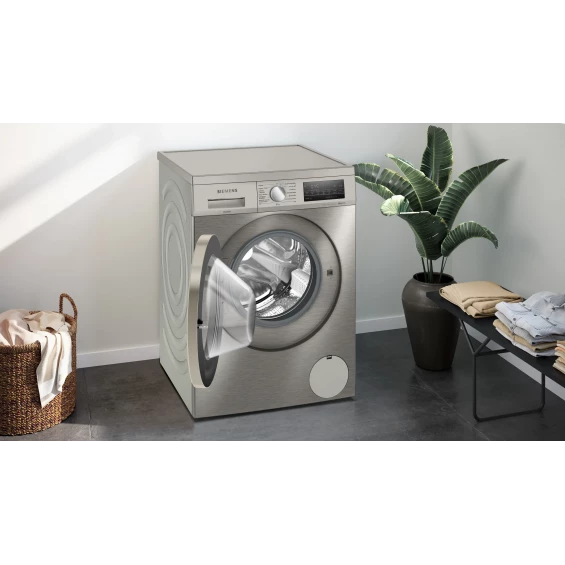 Lavadora Siemens WU14UT6KES, 9 kg, 1400 rpm, clase A, acero antihuellas - imagen 4