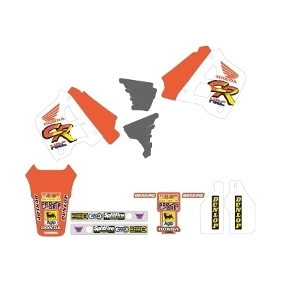 TECNOSEL Stickers Kit Team Honda 1991 21V00