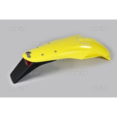 Guardabarros trasero con piloto UFO Suzuki amarillo SU03984-102 SU03984-102