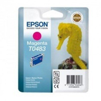 Cartucho tinta epson t048340 magenta stylus photo r200 - r300 - r500 - caballito de mar