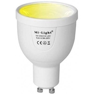 Bombilla LED GU10 CW/WW 5W 3000K-6000K RF 2,4Ghz