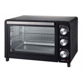 Horno compacto de sobremesa mini Infiniton HSM12N18, 18 litros, 1200W, Grill, negro