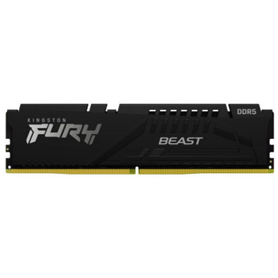Memoria ram ddr5 32gb kingston - 5200mt - s - pc5 - 41600 - fury beast - cl40
