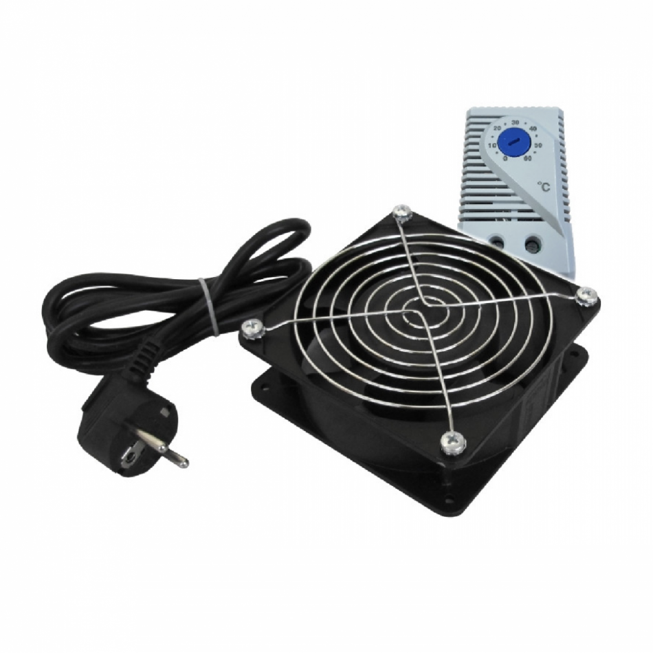 WP Ventilador + Termostato Armario 120x120x38mm 220V