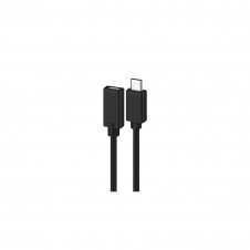 Ewent Cable USB C Macho/USB C Hembra 1,8 m Negro