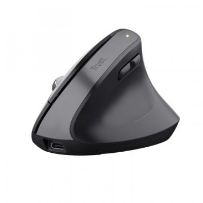 MOUSE TRUST WIRELESS ERGO BAYOII+ 25146 MULTIDISPOSITIVO RF 2.4GHz Y 2xBT DPI AJUSTABLE 800-2400ppp