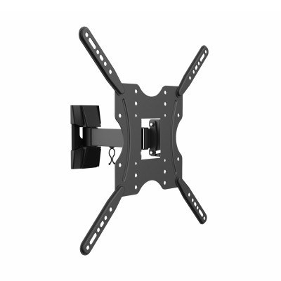 AISENS - Soporte ECO giratorio, inclinable para monitor/TV 30kg (2 Pivotes) de 32-55, Negro