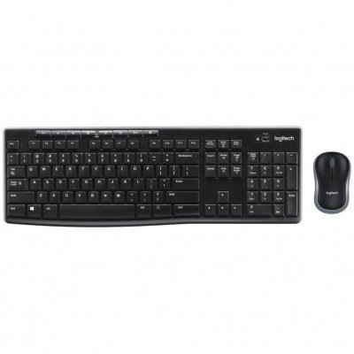 Teclado + mouse logitech mk270 wireless inalambrcio frances