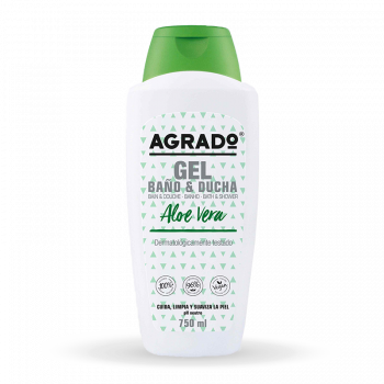 Agrado Gel Baño y Ducha Aloe Vera 750ML