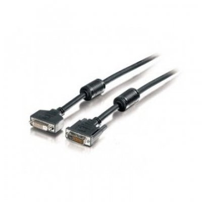 CABLE ALARGO DVI EQUIP DUAL LINK MACHO - HEMBRA 3M CON FERRITAS 118973
