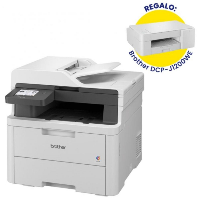 Multifuncion laser brother mfc - l3740cdwe + multifuncion dcp - j1200we