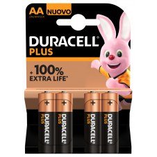 BLISTER 4 PILAS DURACELL PLUS POWER AA (LR06) K4