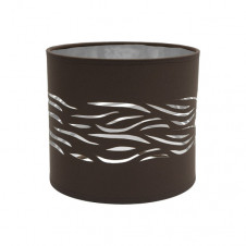 Pantalla Sobremesa Niebla 1xe14 Marron-plata 17Dx17dx15h