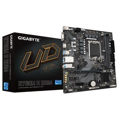 Gigabyte Placa Base B760M H DDR4 G10 mATX LGA1700