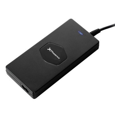 Adaptador cargador de corriente universal automatico 90w phoenix phcharger90+ super slim (incluye 12 conectores) para portatiles - netbooks con puerto usb 12 conectores incluidos