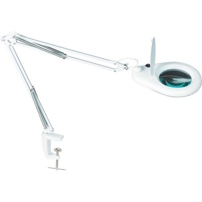 Lupa Flexo Luz Tubo 22W Mordaza Fijacion Mesa