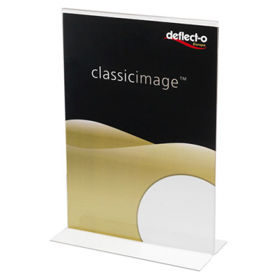 47901 portacartel y stand de información Portacarteles A5 Poliestireno (PS) Transparente