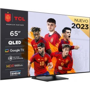 Televisión Tcl 65C745 4K Ultra HD QLED Fullarray Google TV 144H