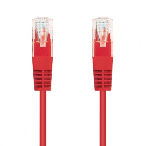 CABLE RED RJ45 CAT.6 UTP AWG24 ROJO 1 M