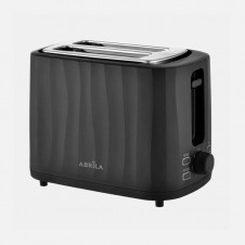 Tostador Pan Ficus 930w Negro 7niv.tostado Descongelacion Apag.autom.2reb 2ranuras Recogemigas 19x26x15,5cm