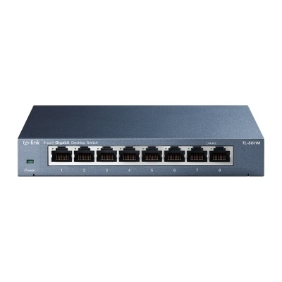Tp-Link Switch Gigabit Ethernet TL-SG108D de 8 puertos