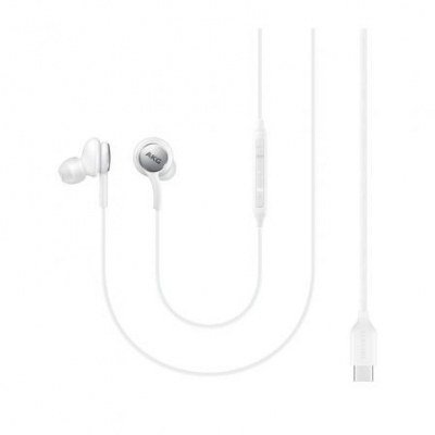 Auriculares Intrauditivos Samsung EO-IC100/ con Micrófono/ USB Tipo-C/ Blancos