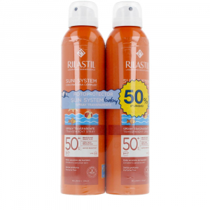 SUN SYSTEM SPF50+ BABY spray transparente pack 2 x 200 ml