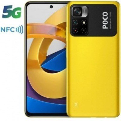 Smartphone Xiaomi POCO M4 Pro 4GB/ 64GB/ 6.6/ 5G/ Amarillo