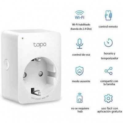 Enchufe WiFi Inteligente TP-Link Tapo P100