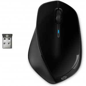 Ratón HP X4500 WIRELESS MOUSE negro HASTA 1600 DPI