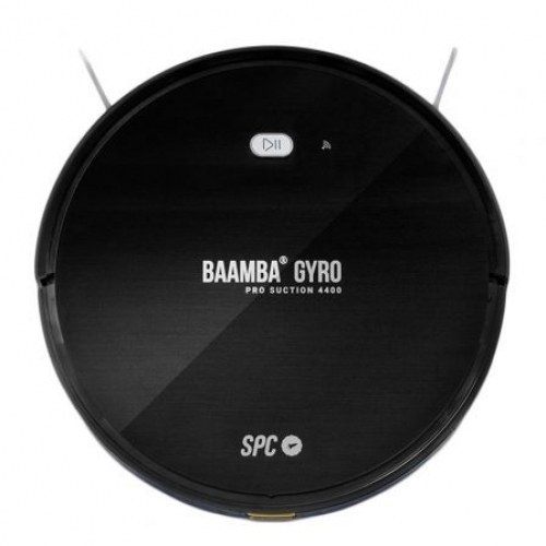 Robot Aspirador SPC Baamba Gyro Pro Suction 4400/ Friegasuelos/ control por WiFi