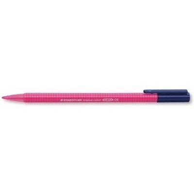 Staedtler Triplus Color 323 Rotulador de Punta Fina - Trazo 1mm Aprox - Tinta Base de Agua - Color Magenta