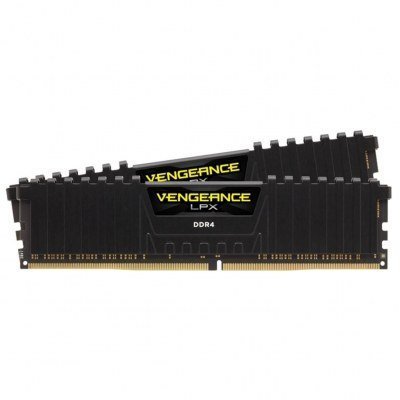 Memoria ram ddr4 32gb kit 2x16 corsair vengeance - pc4 - 25600 - 3200mhz - c16 negro